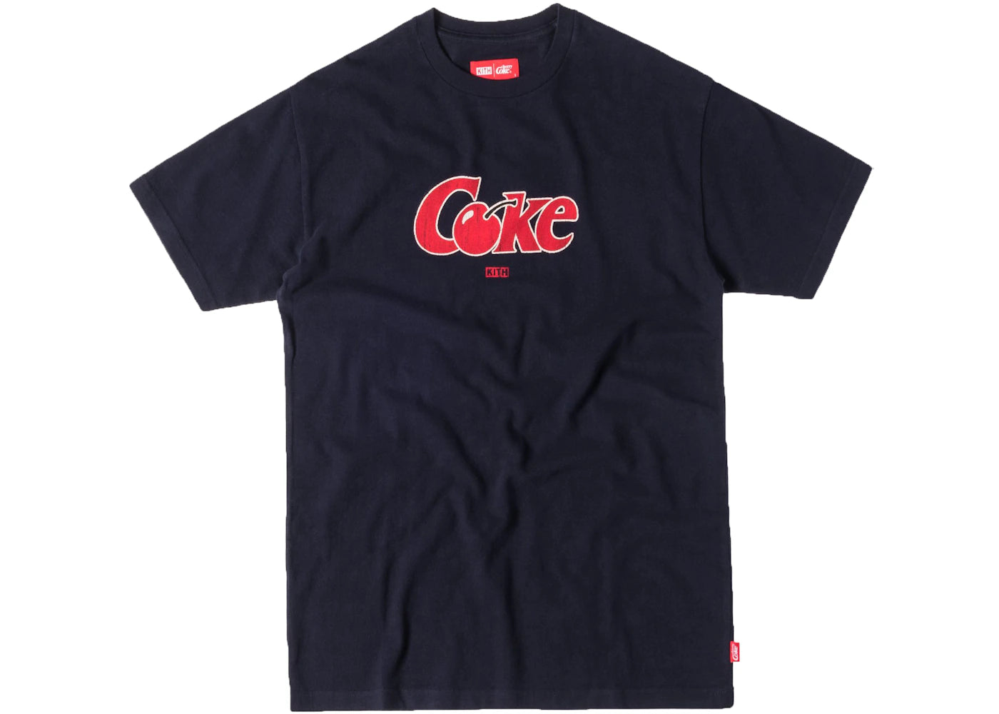 Kith Coca Cola Cherry Coke Vintage Tee Navy