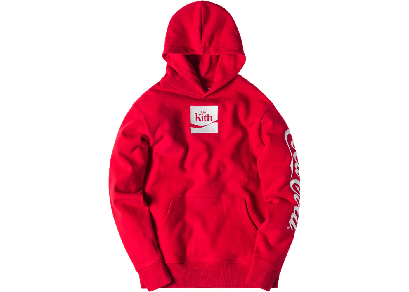 Kith Coca Cola Enjoy Kith Hoodie Red