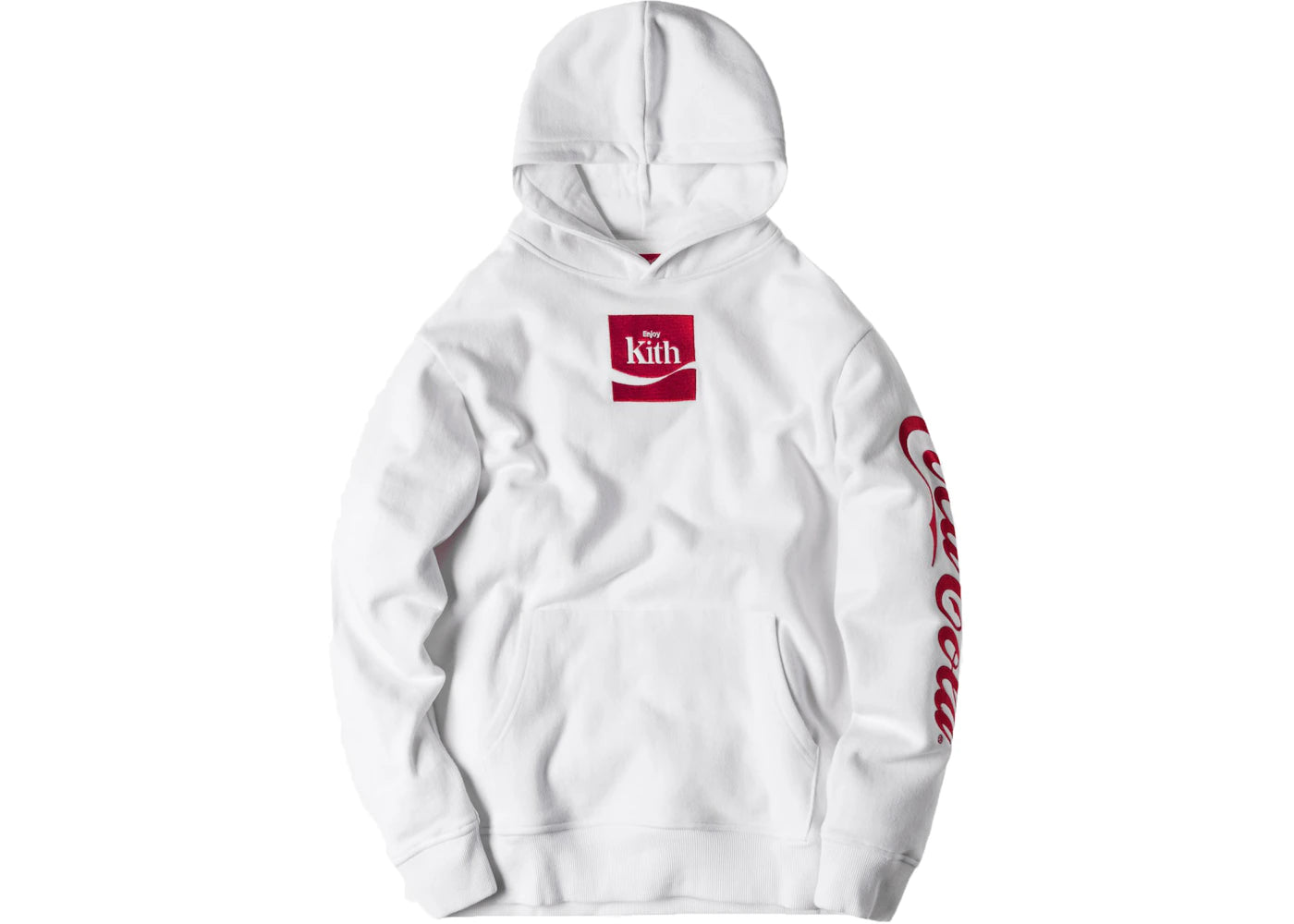 Kith Coca Cola Enjoy Kith Hoodie White