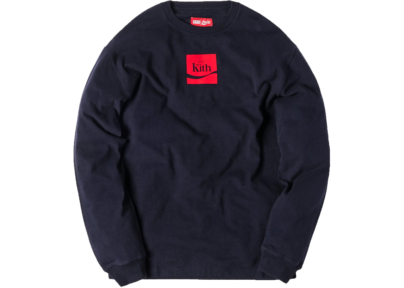 Kith Coca Cola Enjoy LS Tee Navy