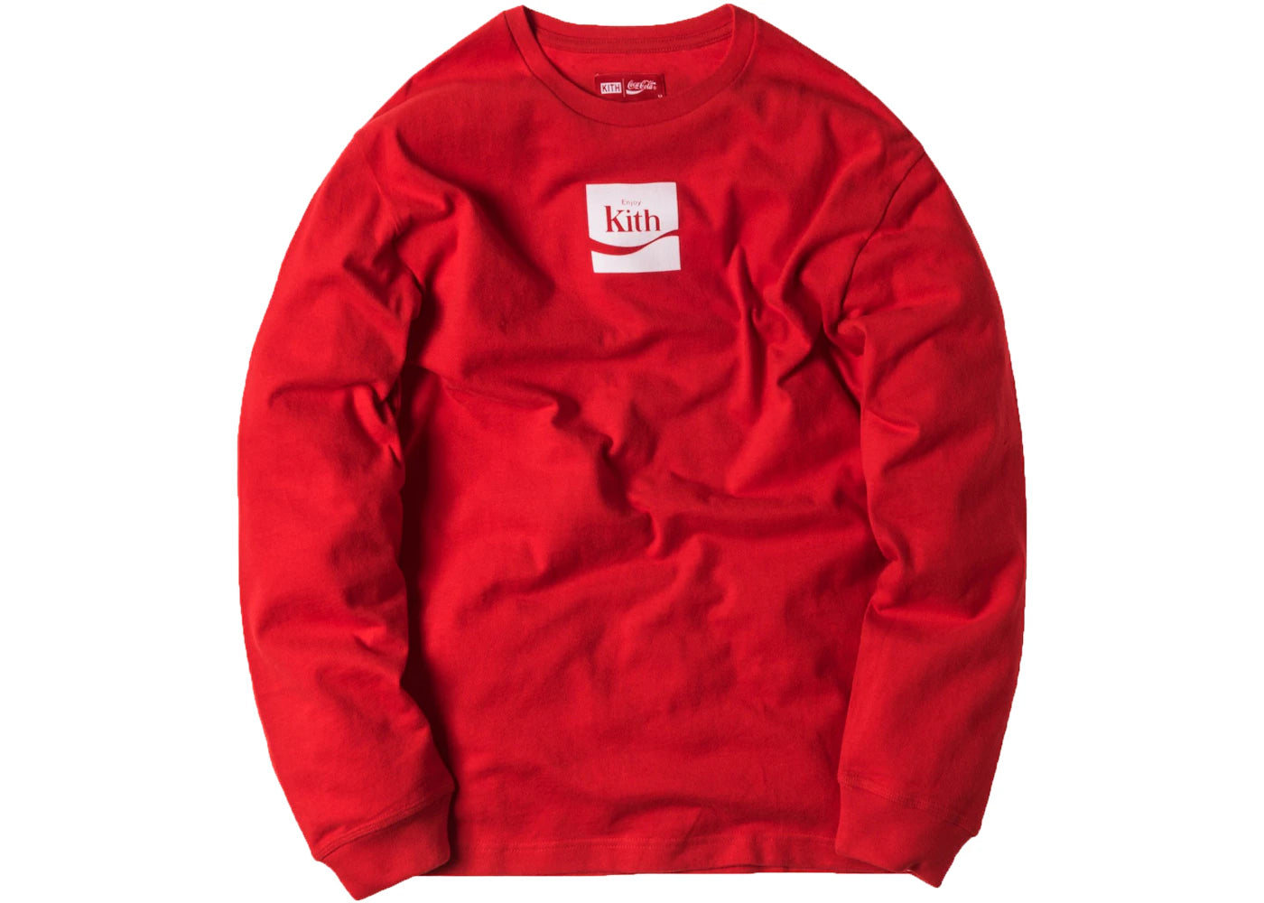 Kith Coca Cola Enjoy LS Tee Red