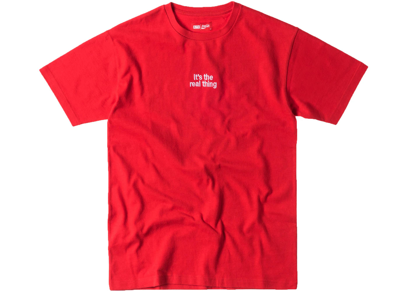 Kith Coca Cola the Real Thing Tee Red