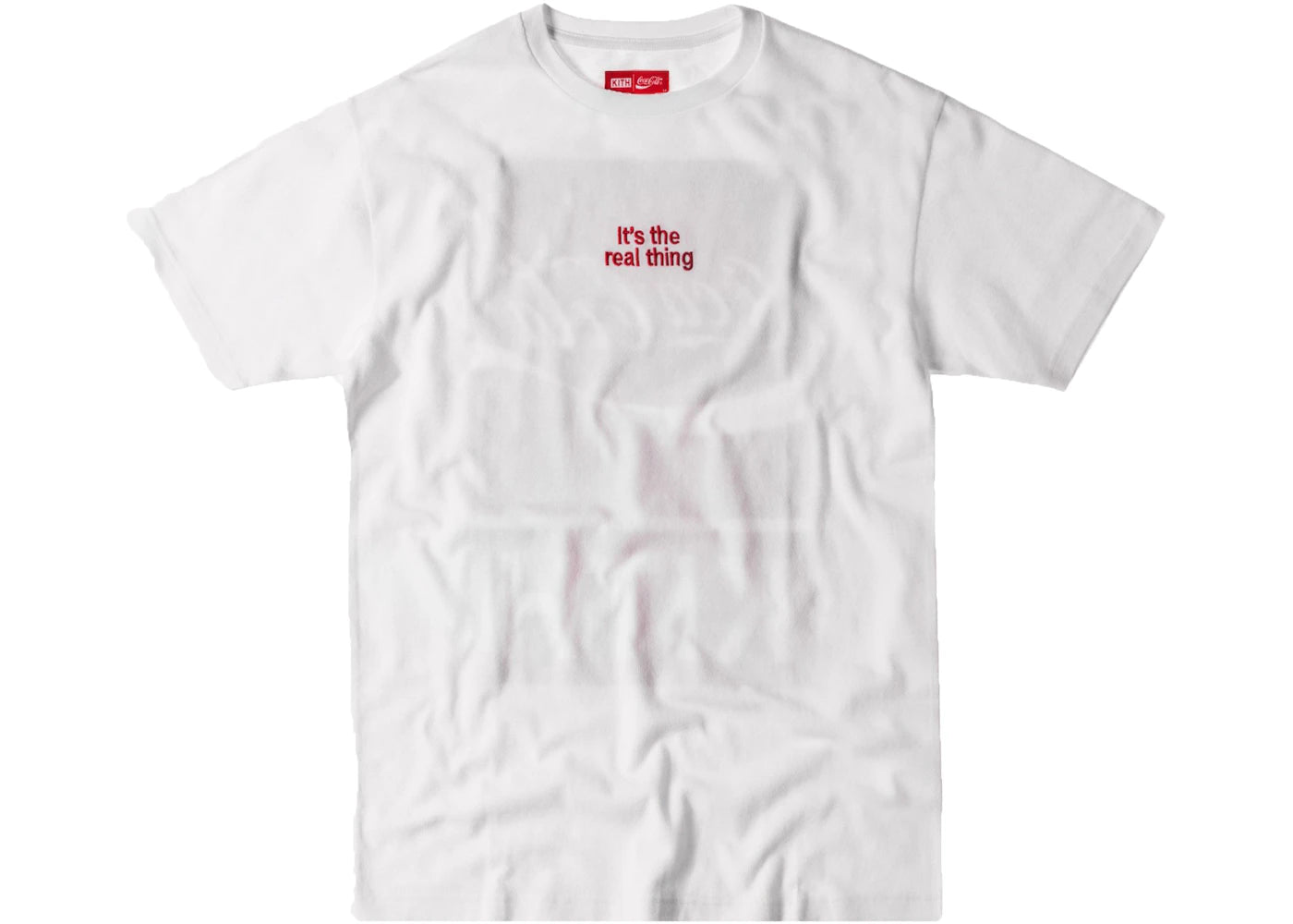 Kith Coca Cola the Real Thing Tee White