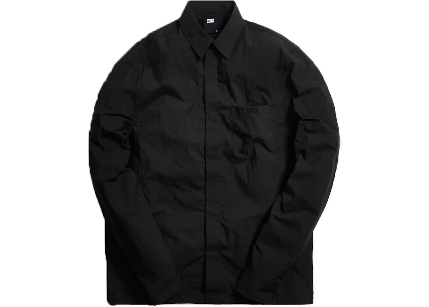 Kith Collared Button Down Shirt Black