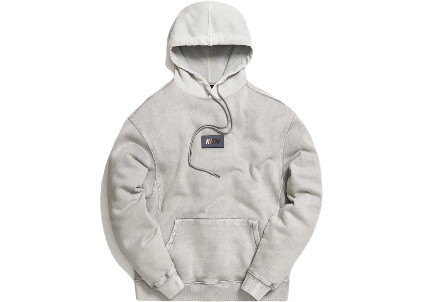 Kith Color Blocked Crystal Wash Williams Hoodie Pavement