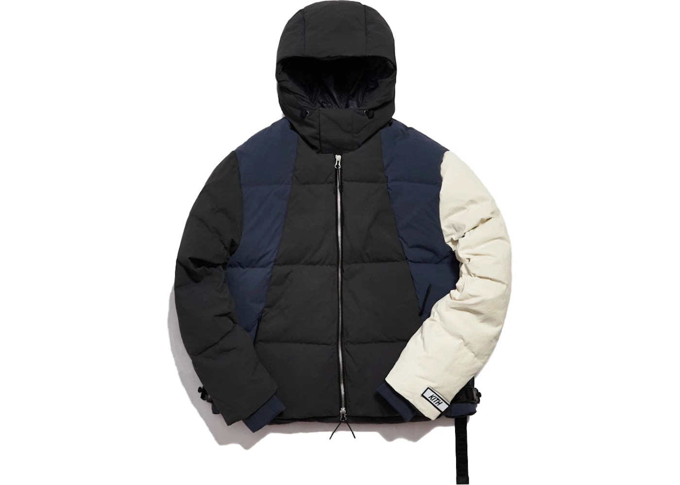 Kith Color Blocked Puffer Jacket Battleship