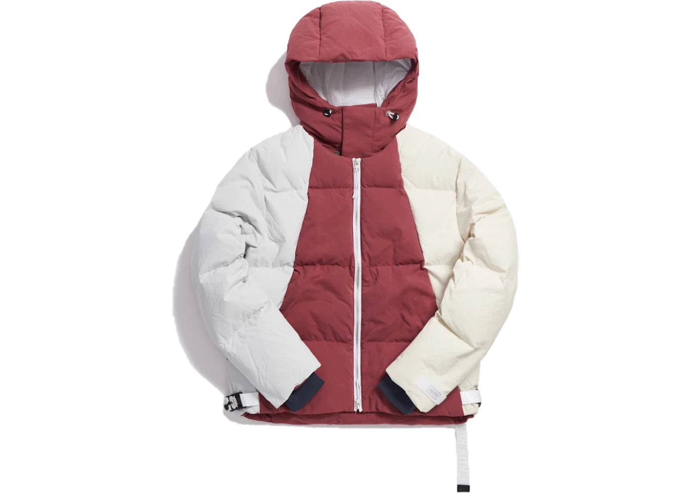 Kith Color Blocked Puffer Jacket Brick