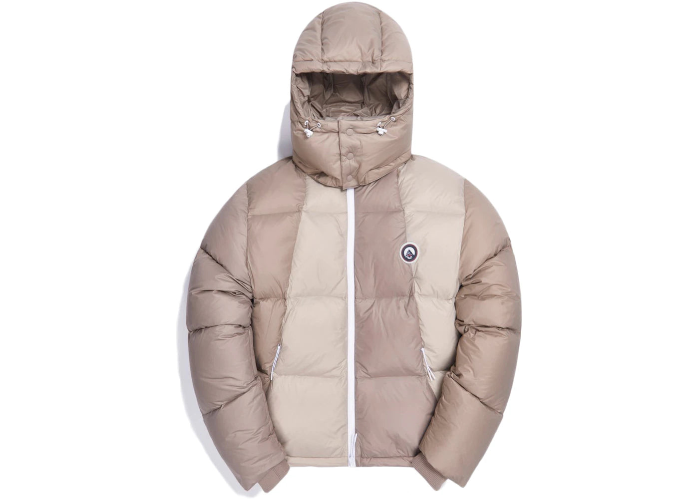 Kith Colorblocked Midi Puffer Cinder/Multi