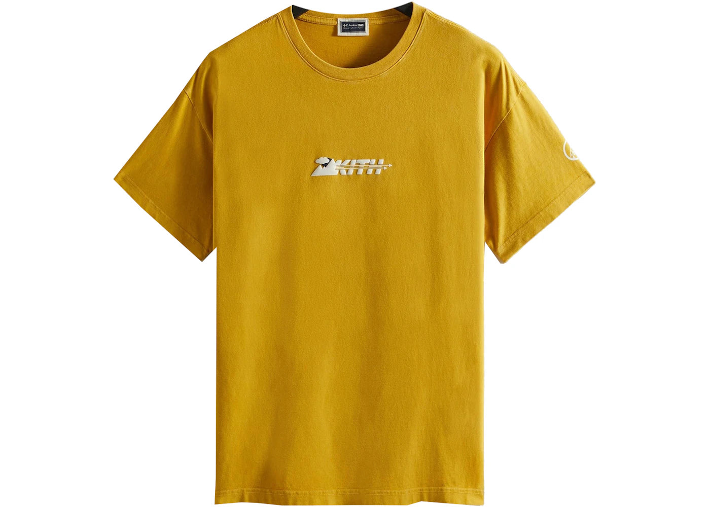 Kith Columbia Eea Rain Mountain Tee Bright Gold