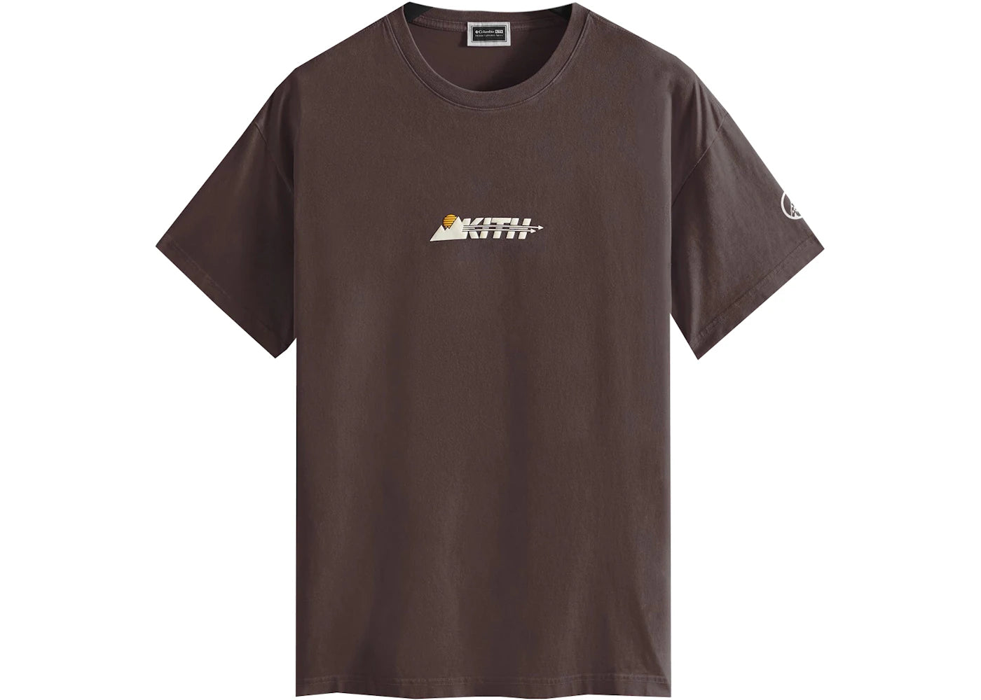 Kith Columbia Eea Rain Mountain Tee Cyber Purp