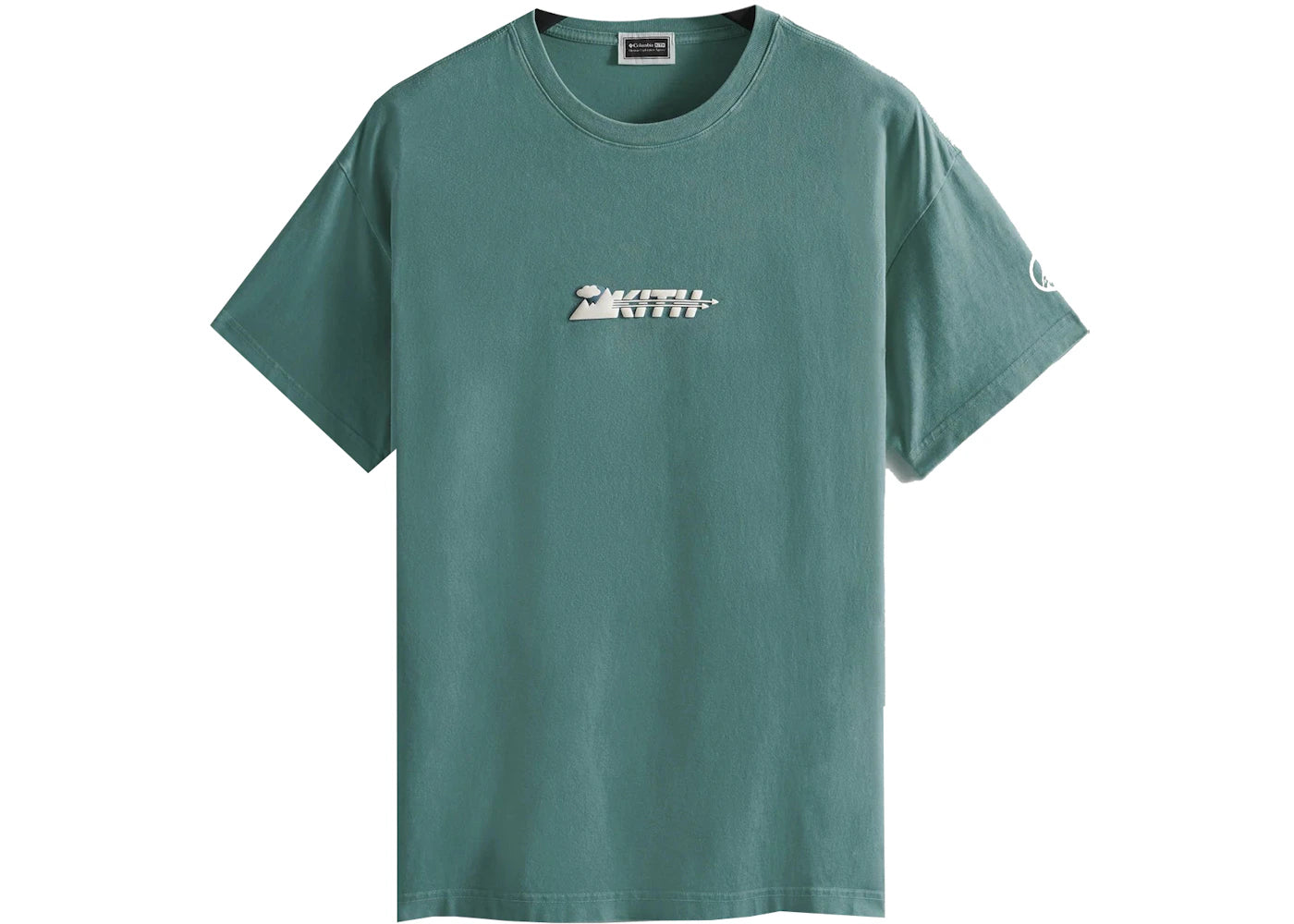 Kith Columbia Eea Rain Mountain Tee Teal