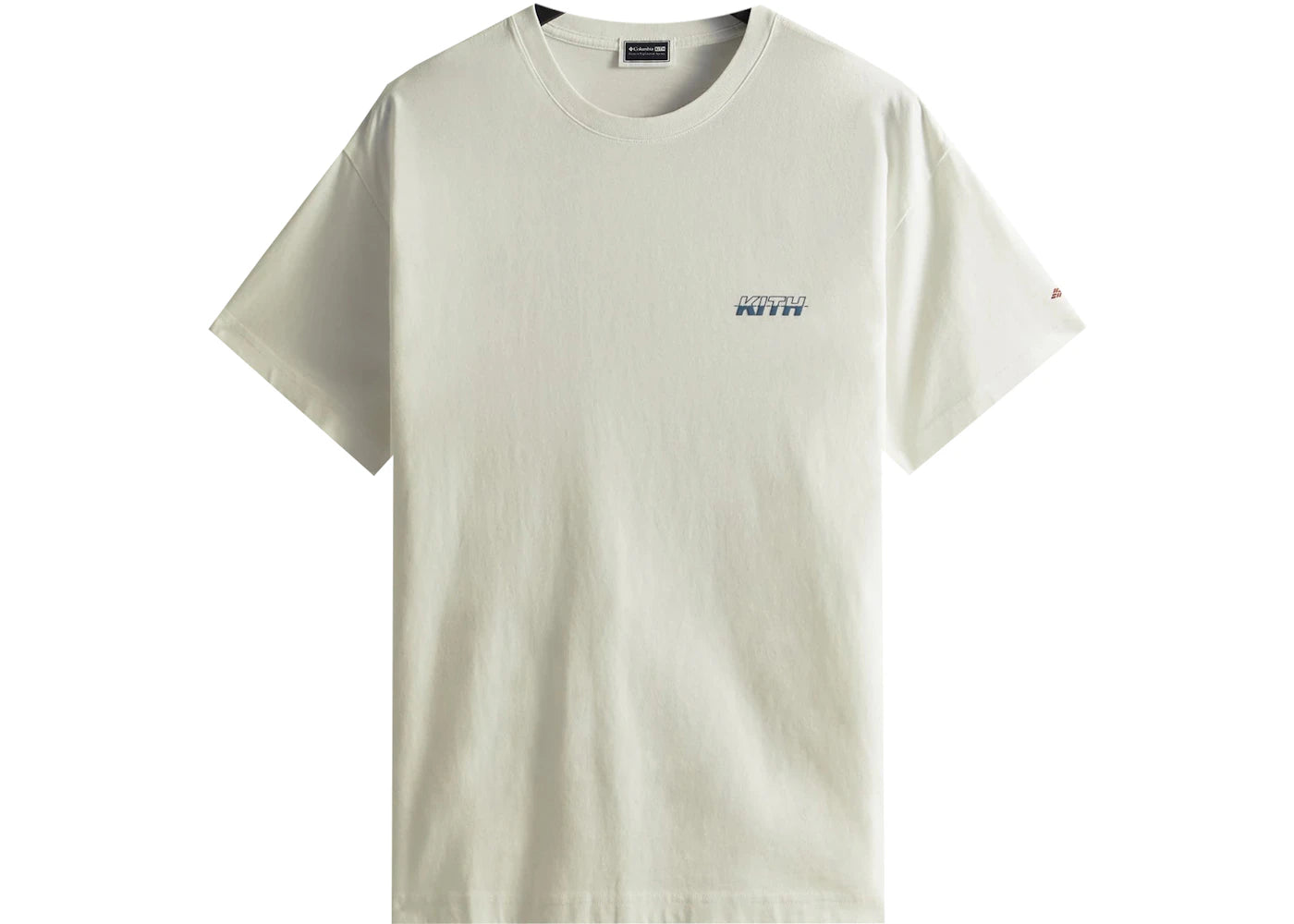 Kith Columbia Eea Rain Recruter Tee Sea Salt