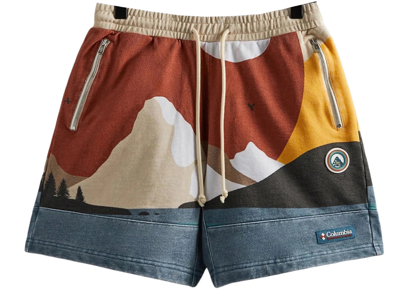 Kith Columbia Fleece Short Sanguine