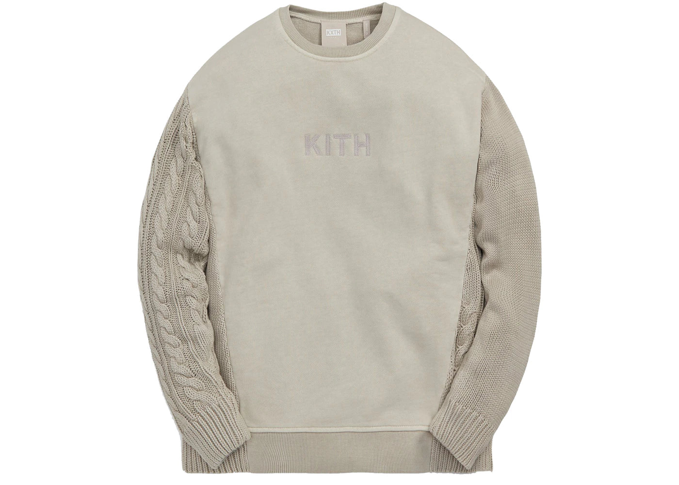 Kith Combo Knit Crewneck Pyramid