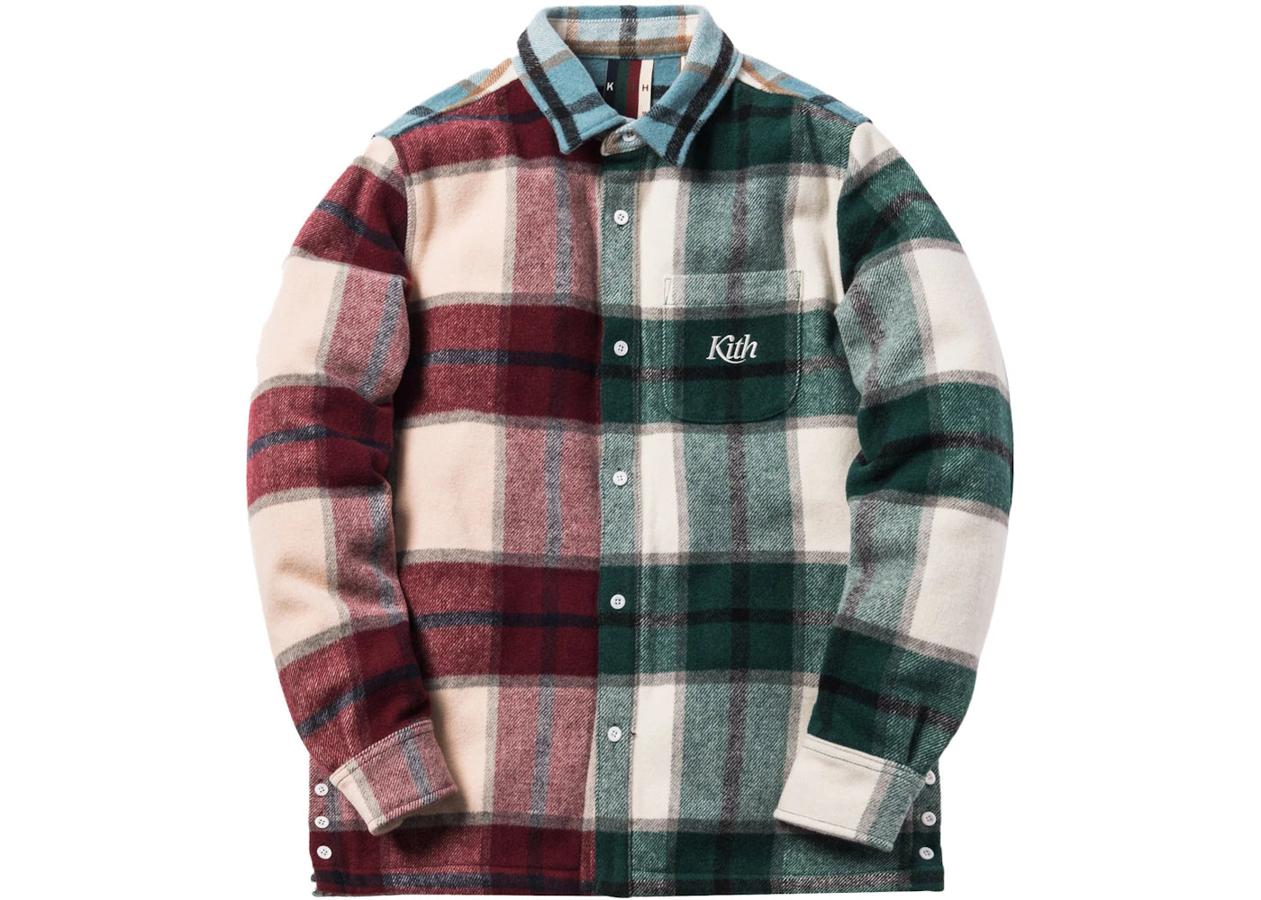 Kith Combo Plaid Flannel Ginza Shirt Multi