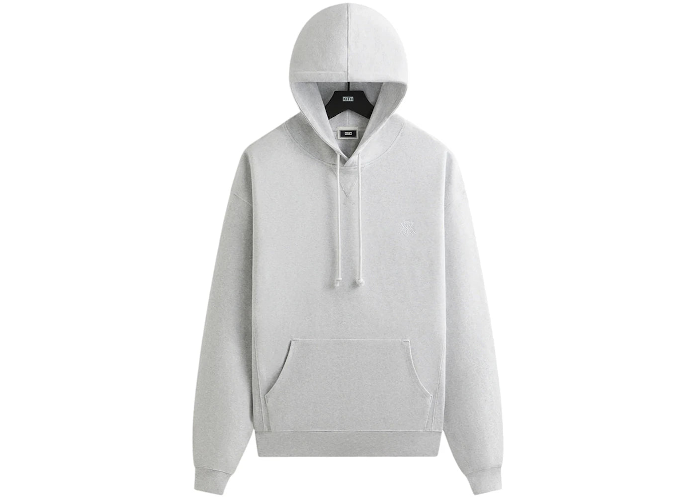 Kith Compact Knit Williams III Hoodie (SS25) Light Heather Grey