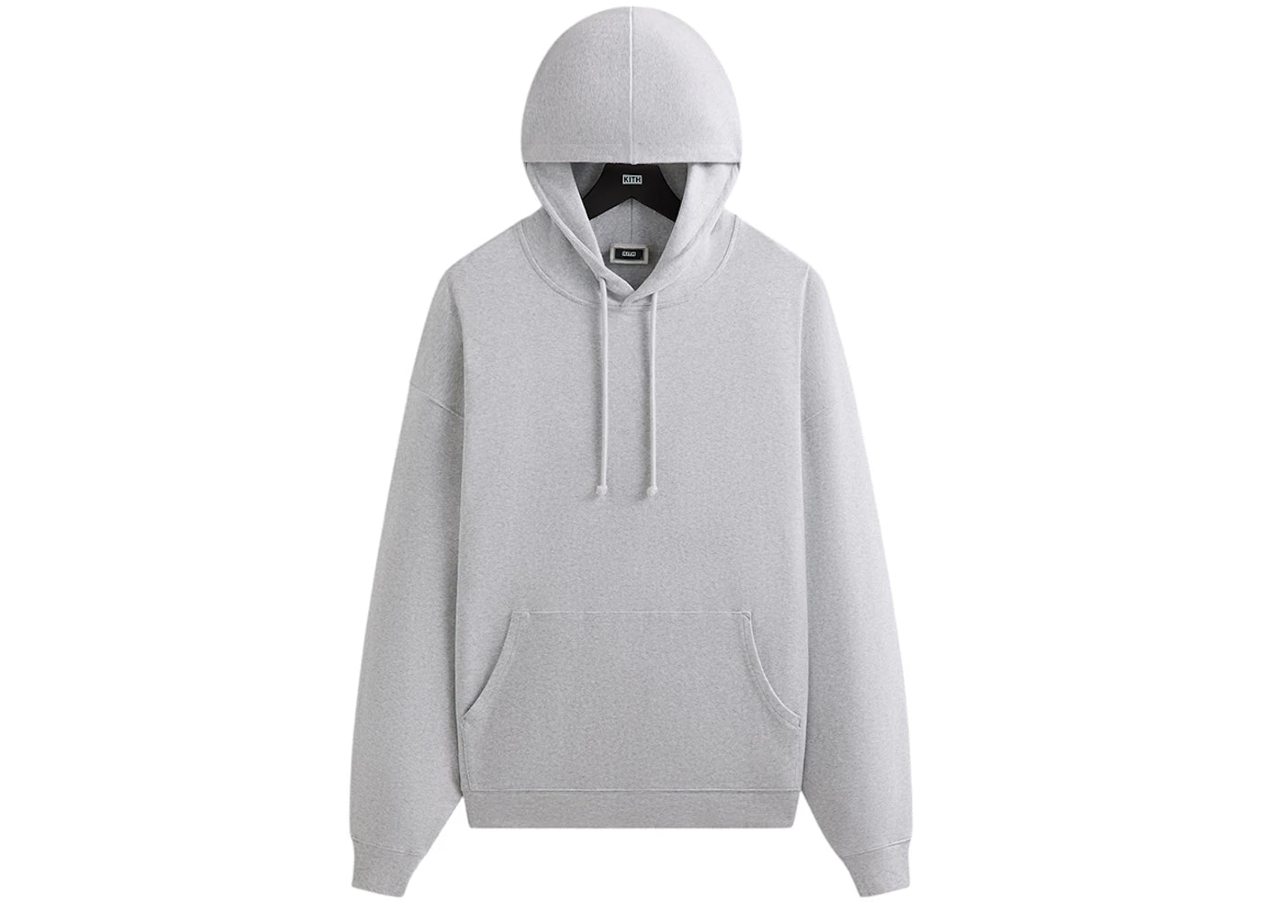 Kith Compact Knit Williams Iii Hoodie Light Heather Grey