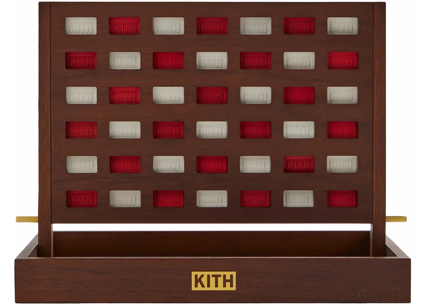 Kith Connect 4 Game Walnut/Veneer