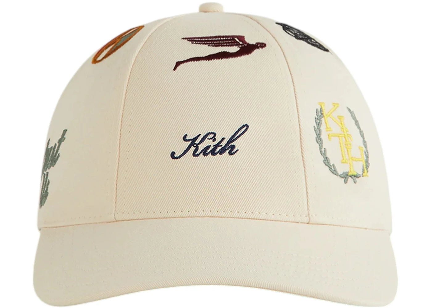 Kith Cotton Twill All-Over Patch Cricket Cap Sandrift