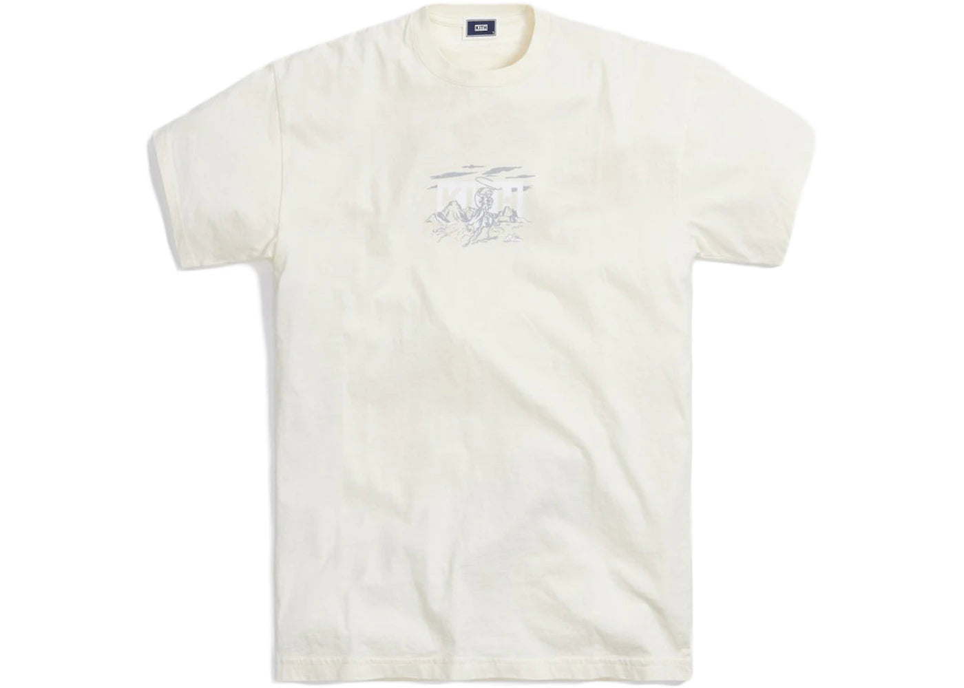 Kith Cowboy Classic Logo Vintage Tee Sandrift