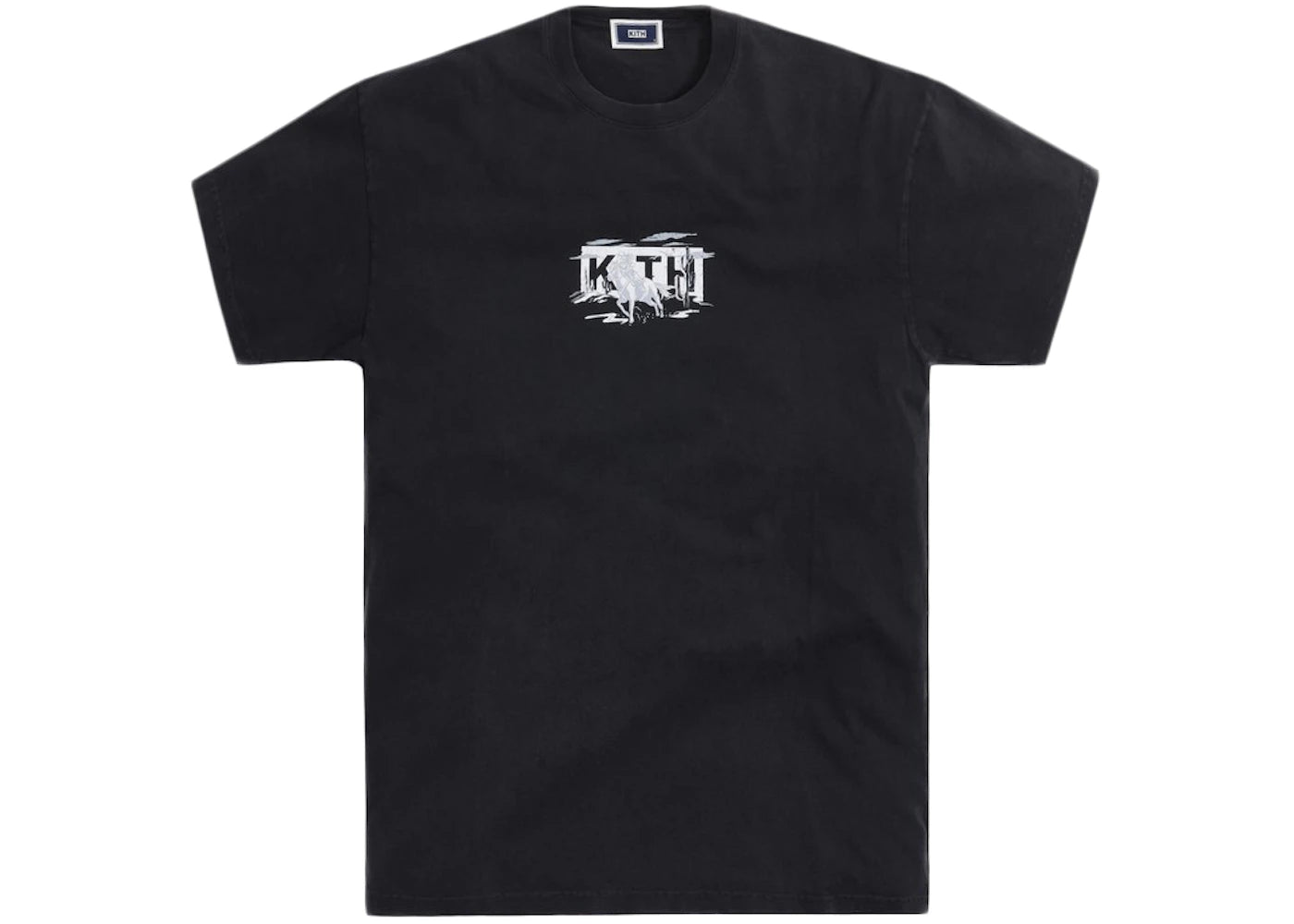 Kith Cowgirl Classic Logo Vintage Tee Black