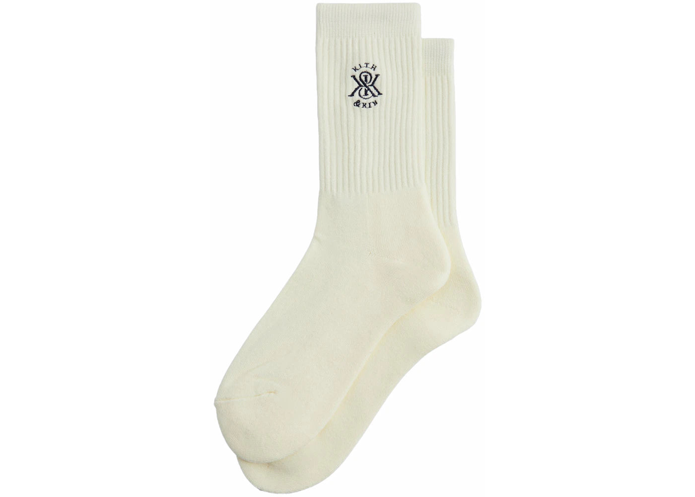 Kith Crest Crew Cotton Socks Silk