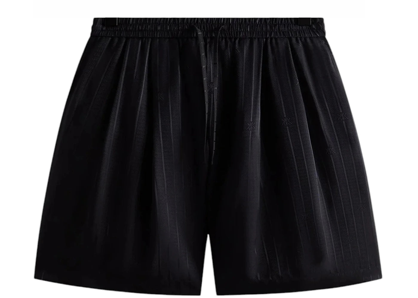 Kith Crest Logo Kylan Pull On Short Black