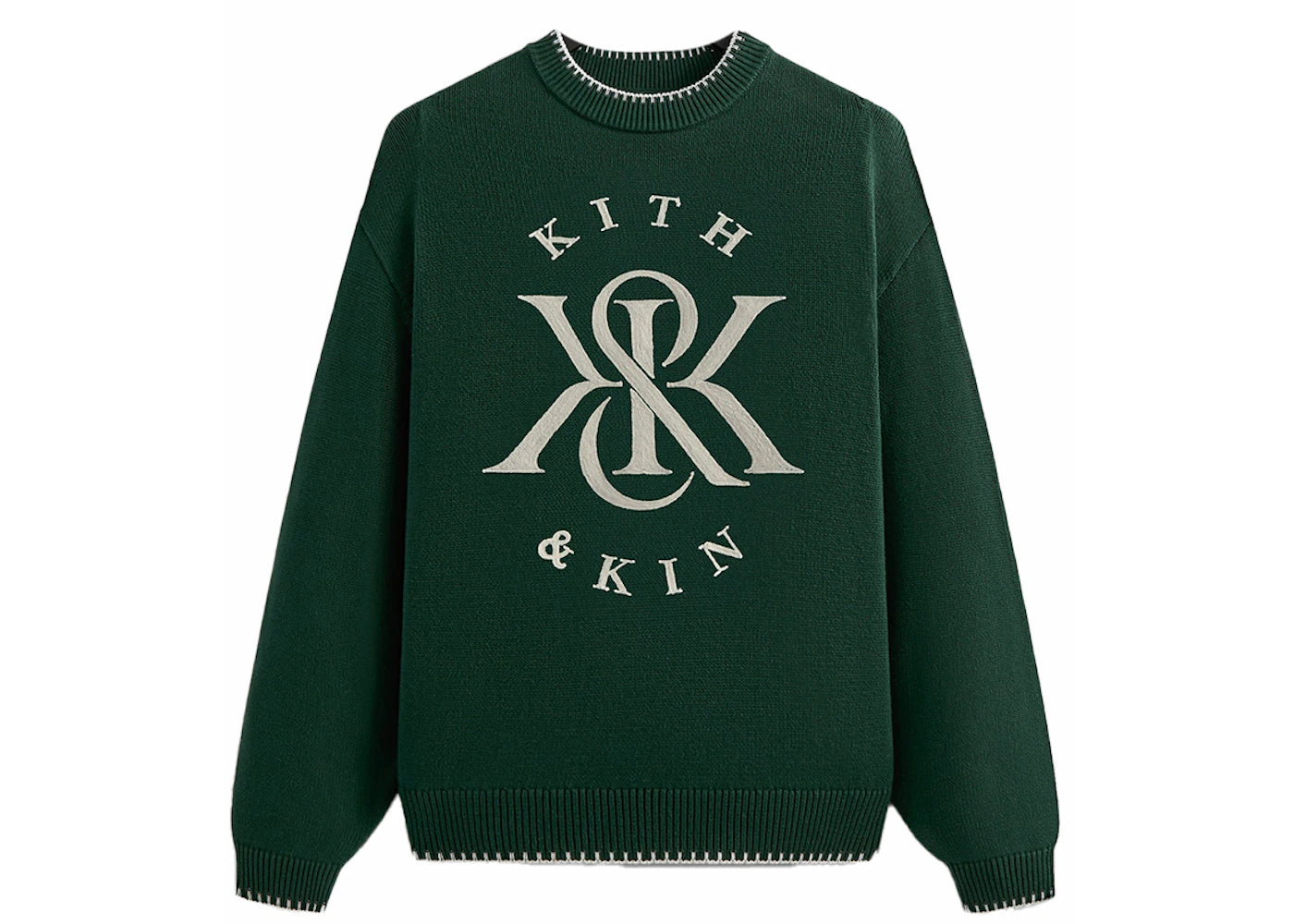 Kith Crest Stitched Lewis Sweater Stadium