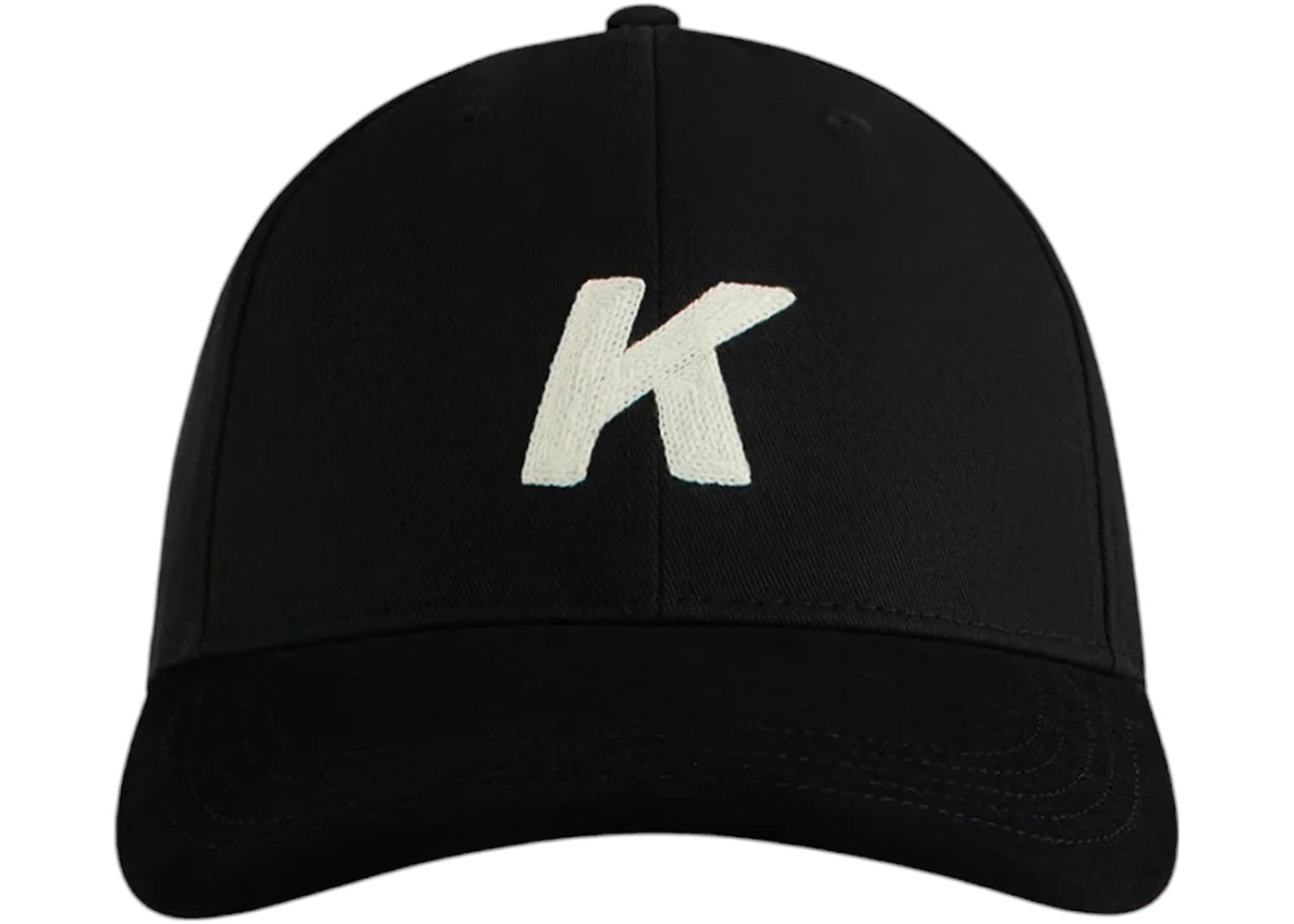 Kith Crochet K Aaron Classic Suede Brim Cap Black