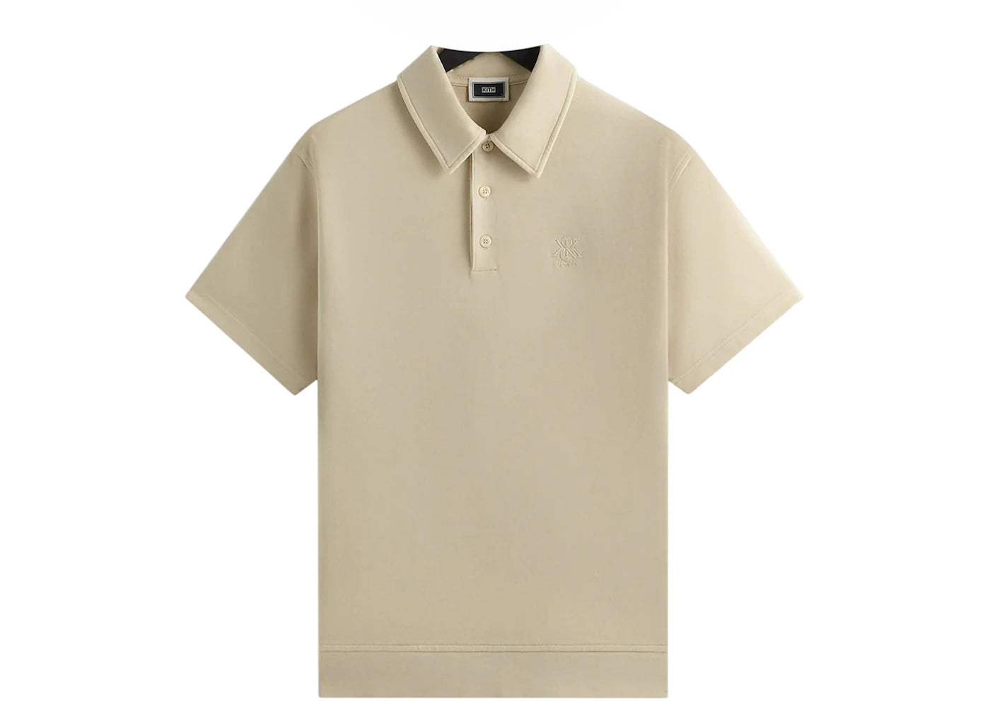 Kith Crystal Wash Interlock Graham Polo Durum