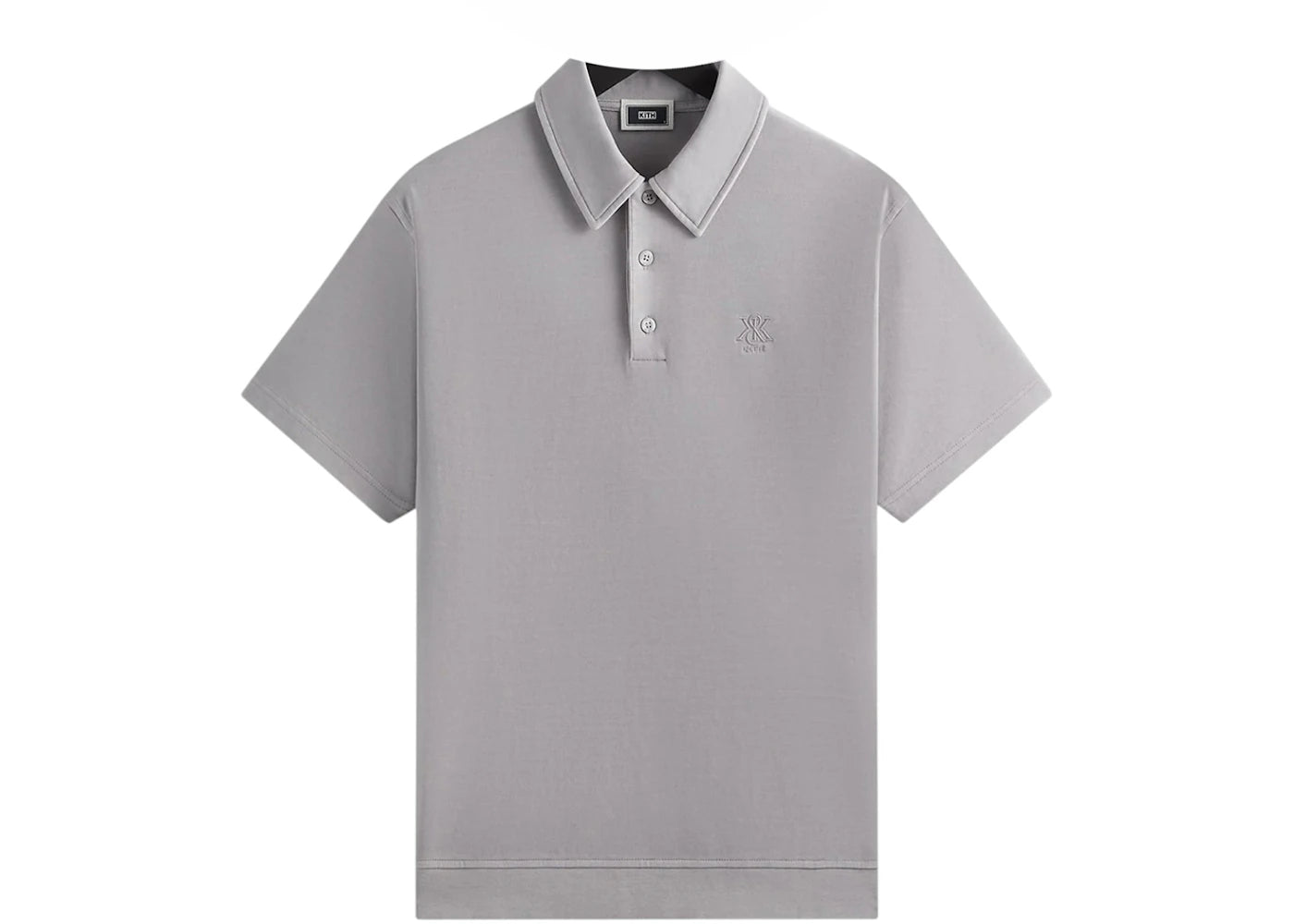 Kith Crystal Wash Interlock Graham Polo Float