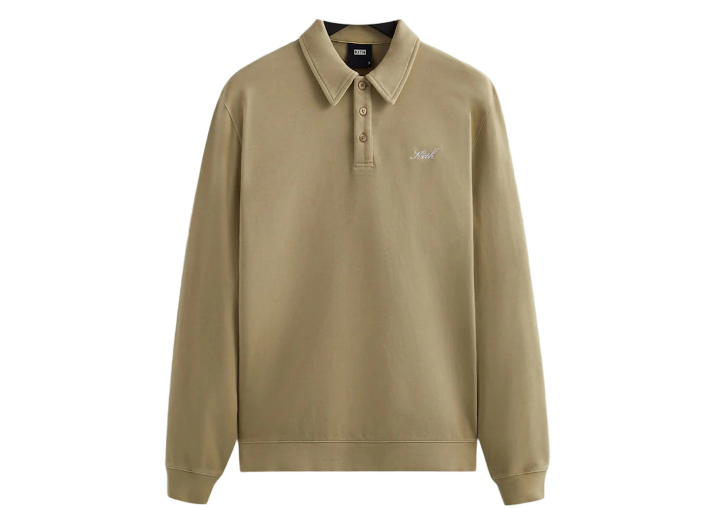 Kith Crystal Wash Interlock Harmon Pullover Rugby Canvas