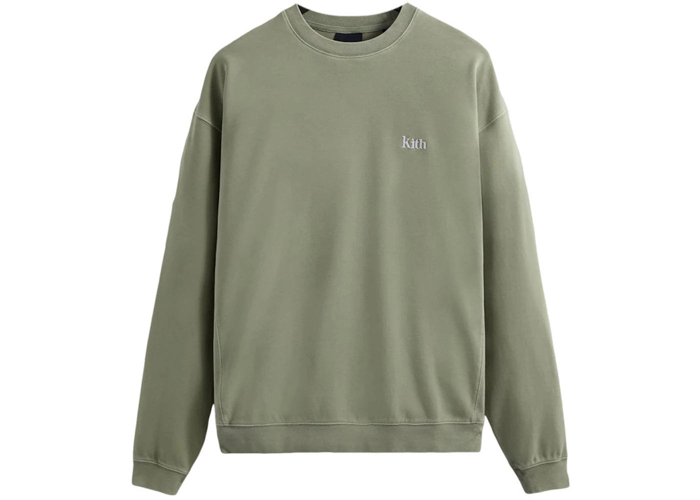 Kith Crystal Wash Interlock Vintage Crewneck Cavan