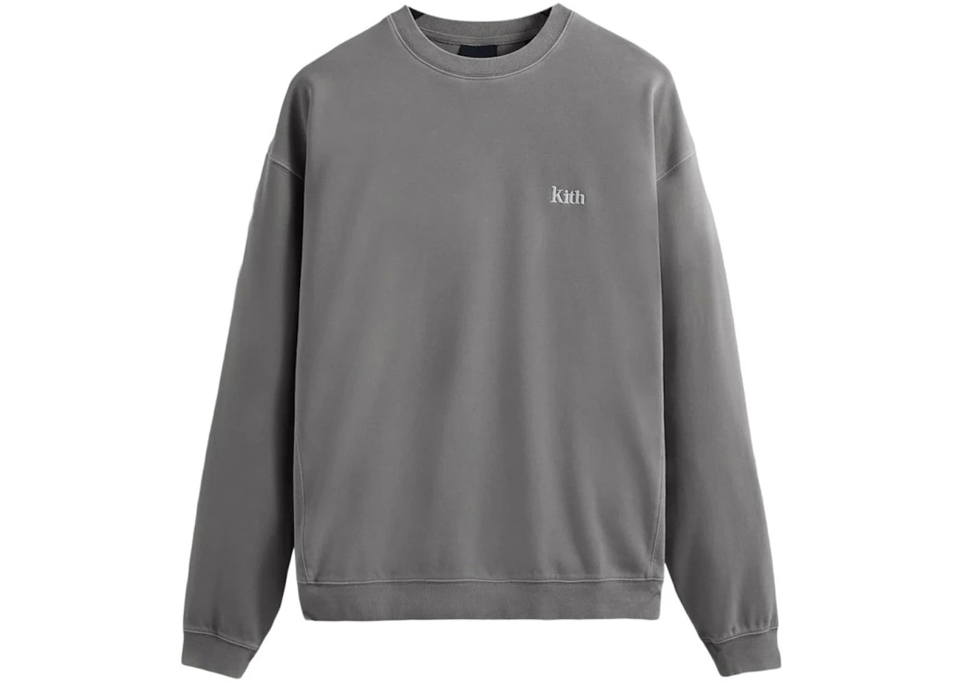 Kith Crystal Wash Interlock Vintage Crewneck Statue