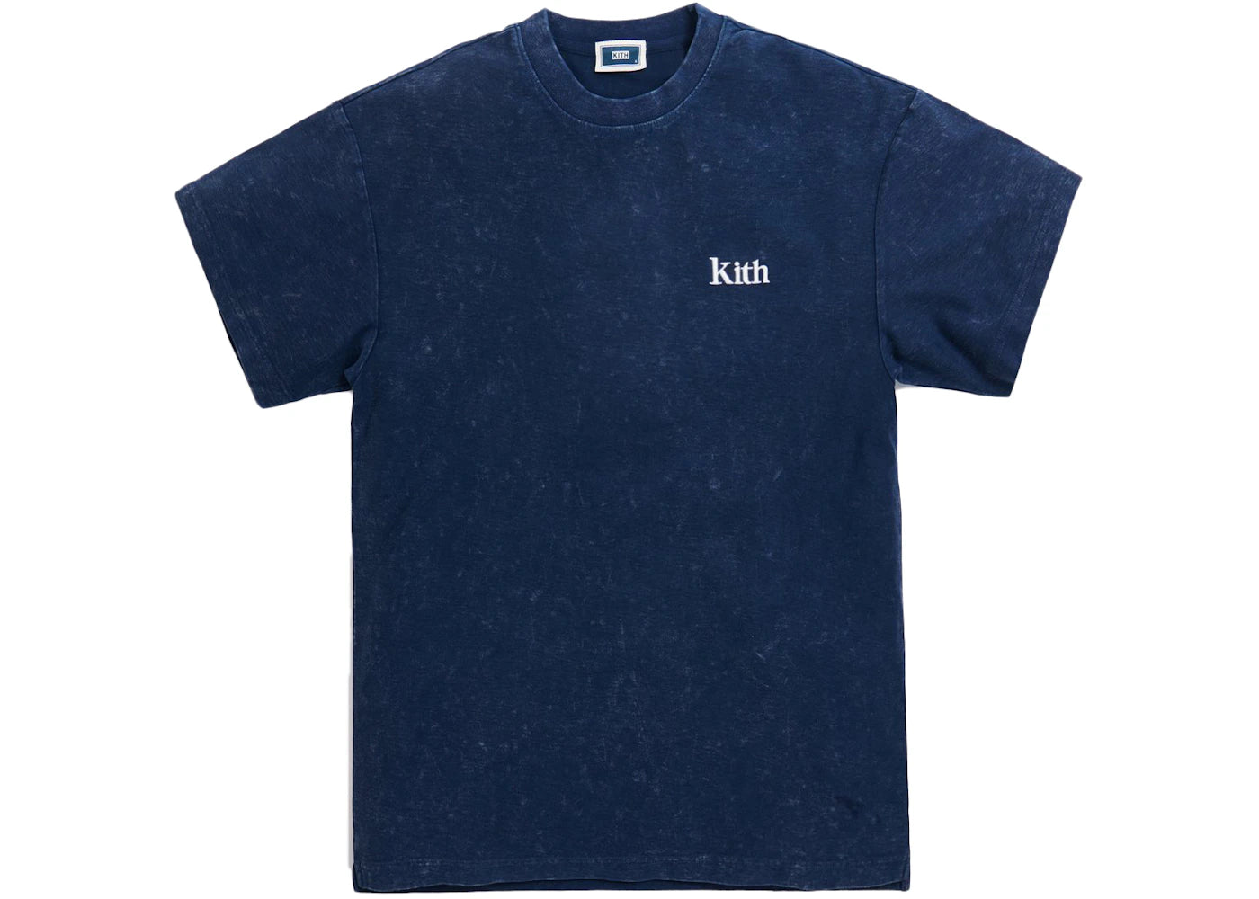 Kith Crystal Wash Tee Dark Navy