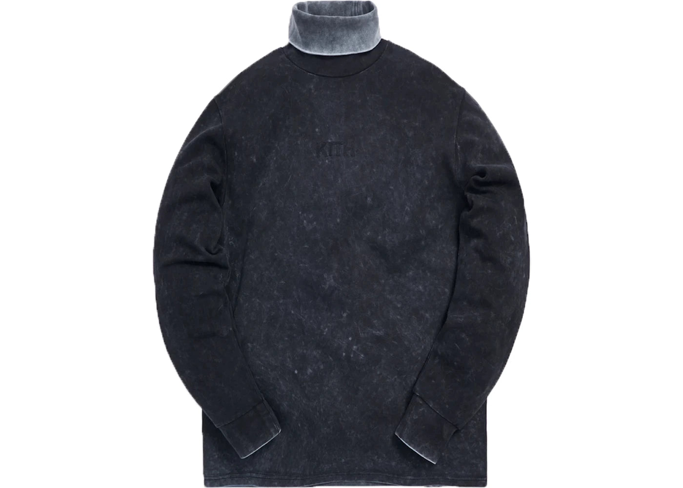 Kith Crystal Wash Turtleneck Black