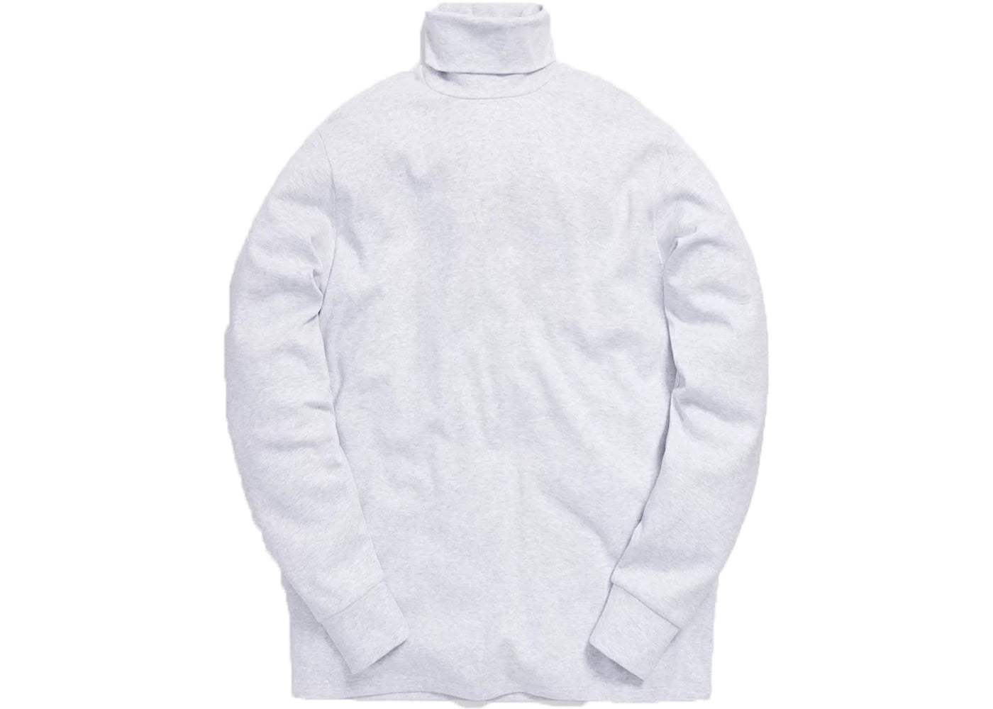 Kith Crystal Wash Turtleneck Light Heather Grey