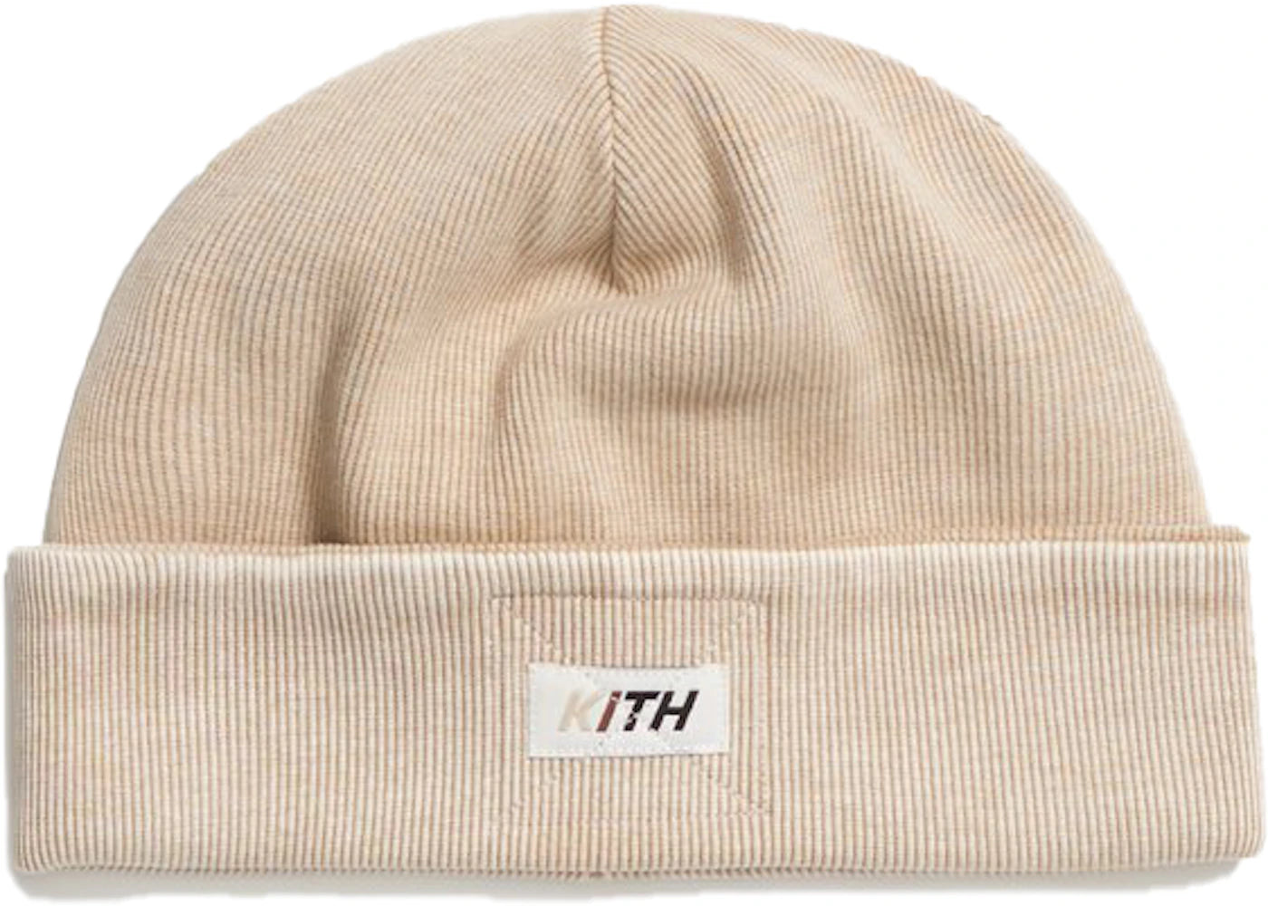 Kith Cuff Beanie White Pepper