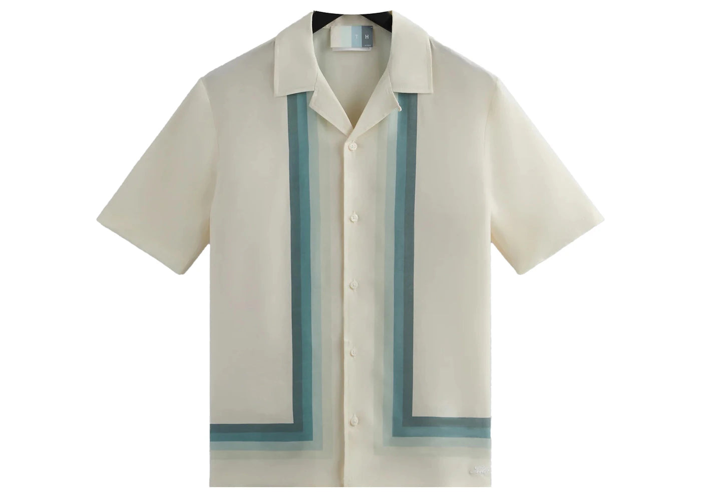 Kith Cupro Linen Thompson Camp Collar Shirt Waffle