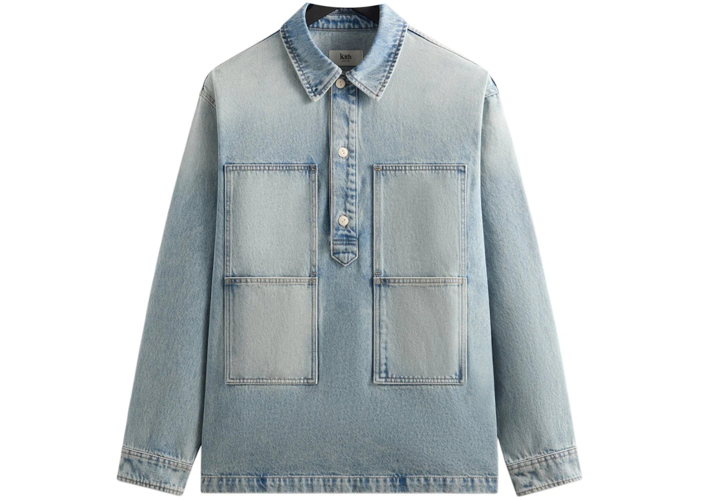 Kith Denim Paterson Pullover Shirt Bailey Wash