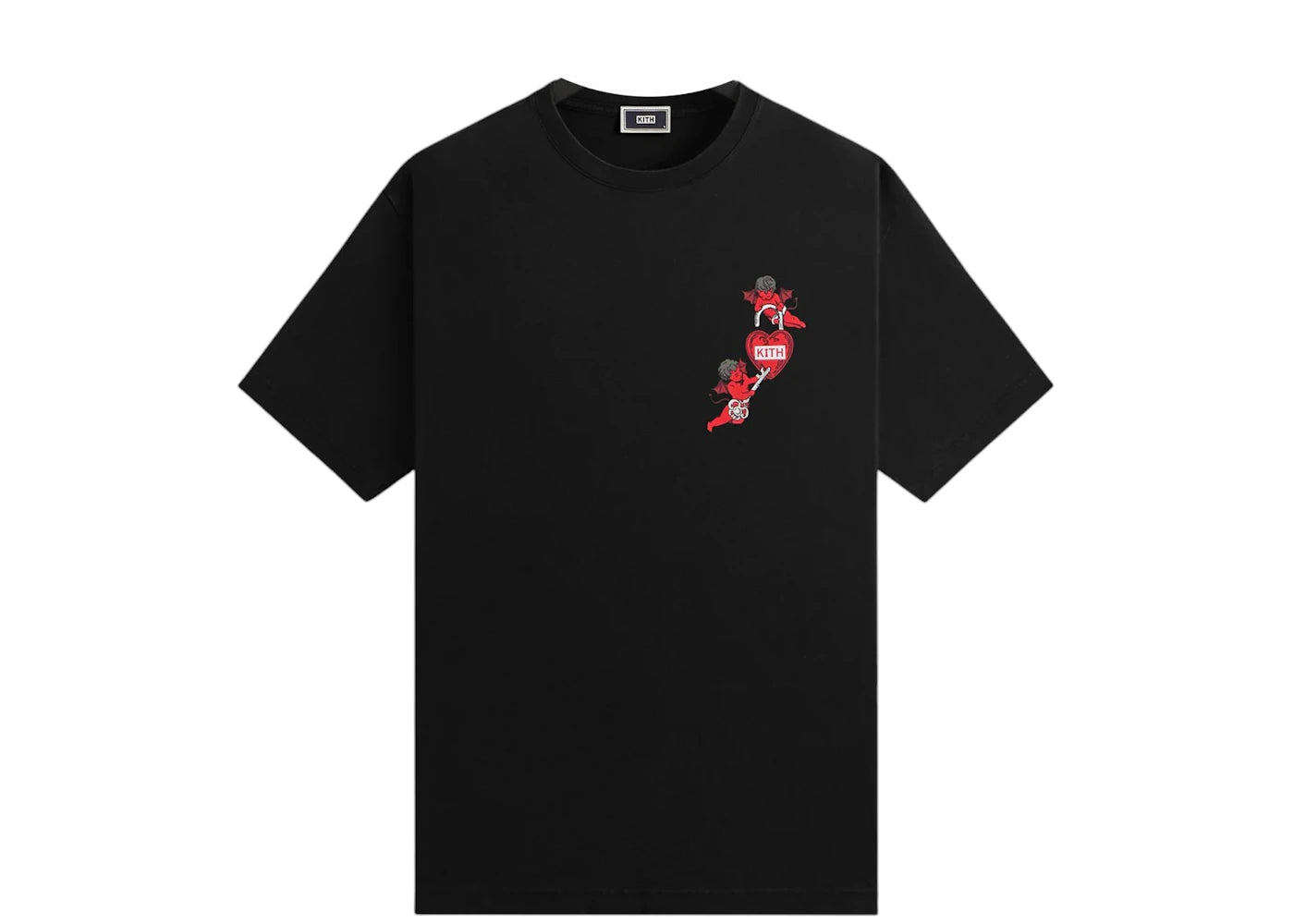 Kith Devil Love Lock Tee Black