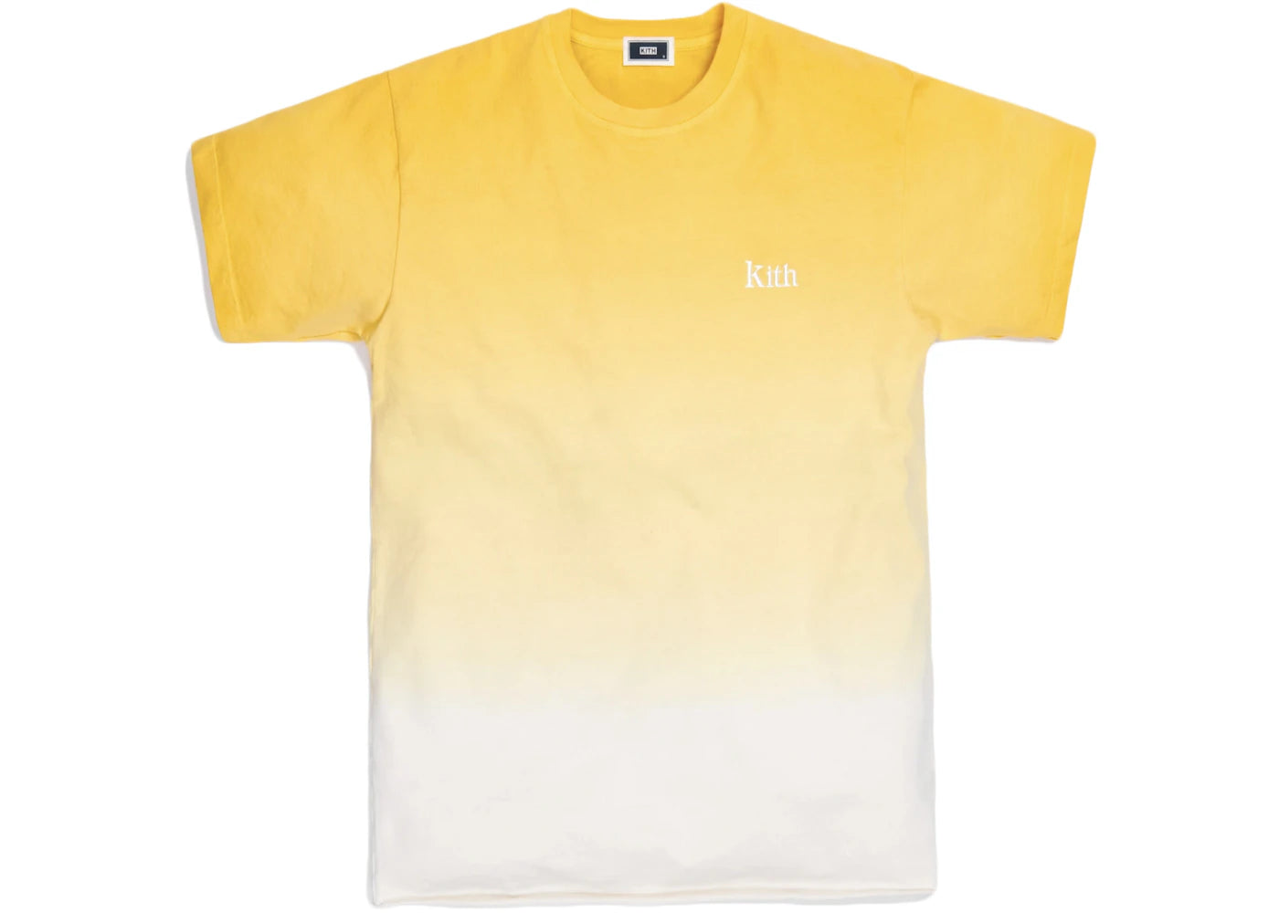 Kith Dip Dye Tee Yellow