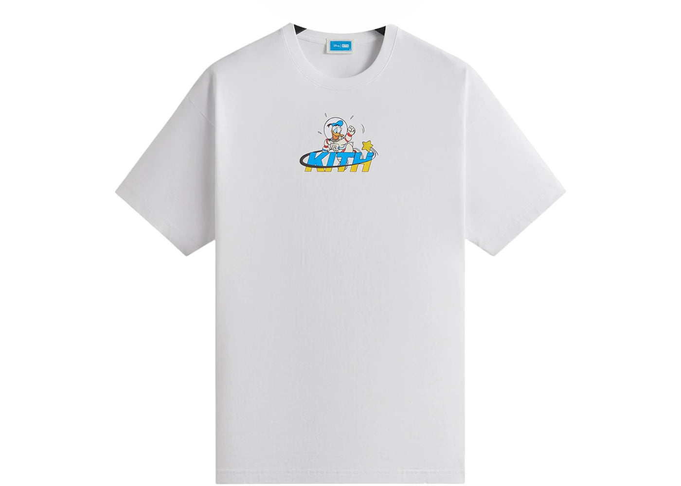 Kith Disney Donald Duck Astronaut Vintage Tee White