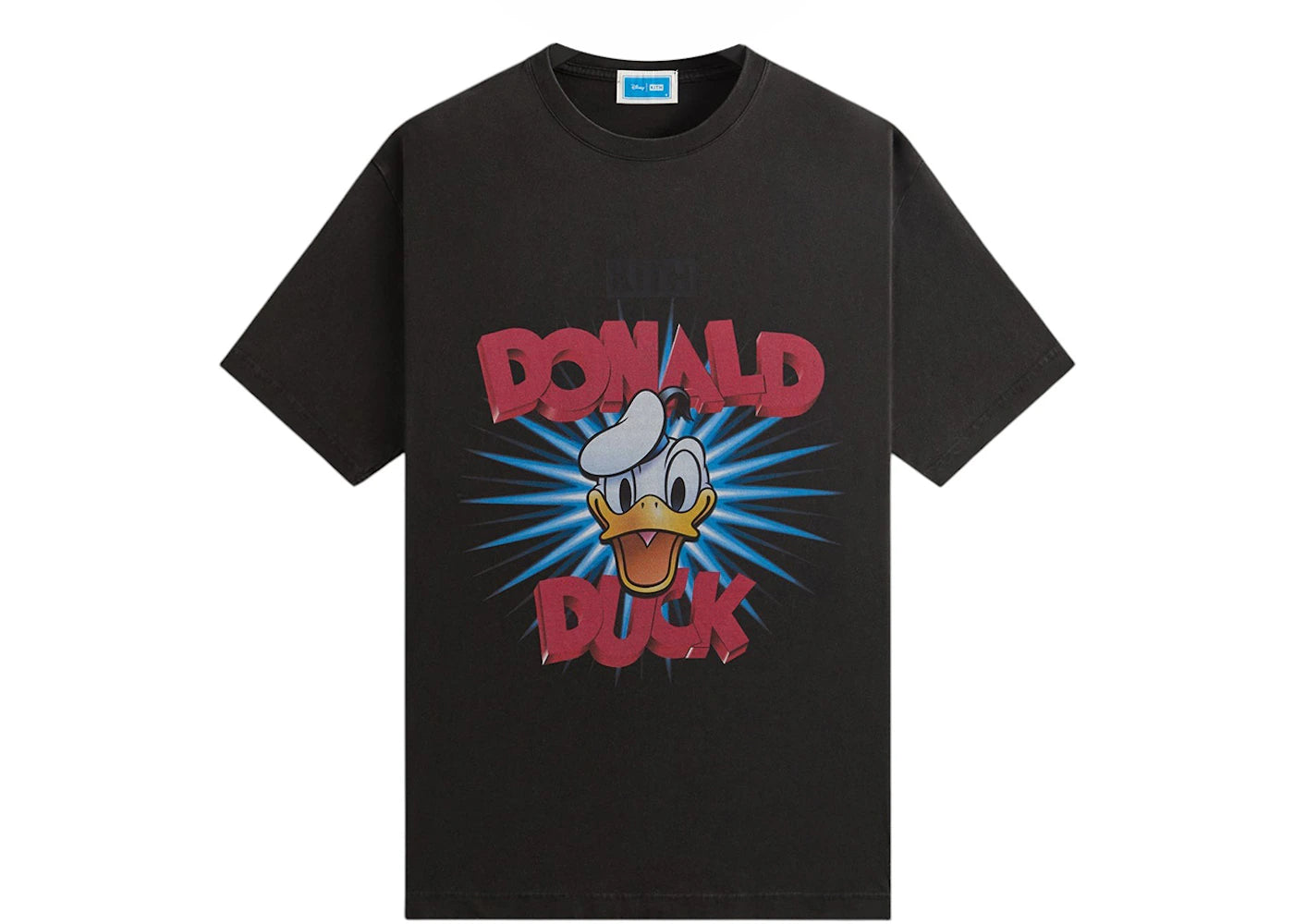 Kith Disney Donald Duck Show Vintage Tee Black