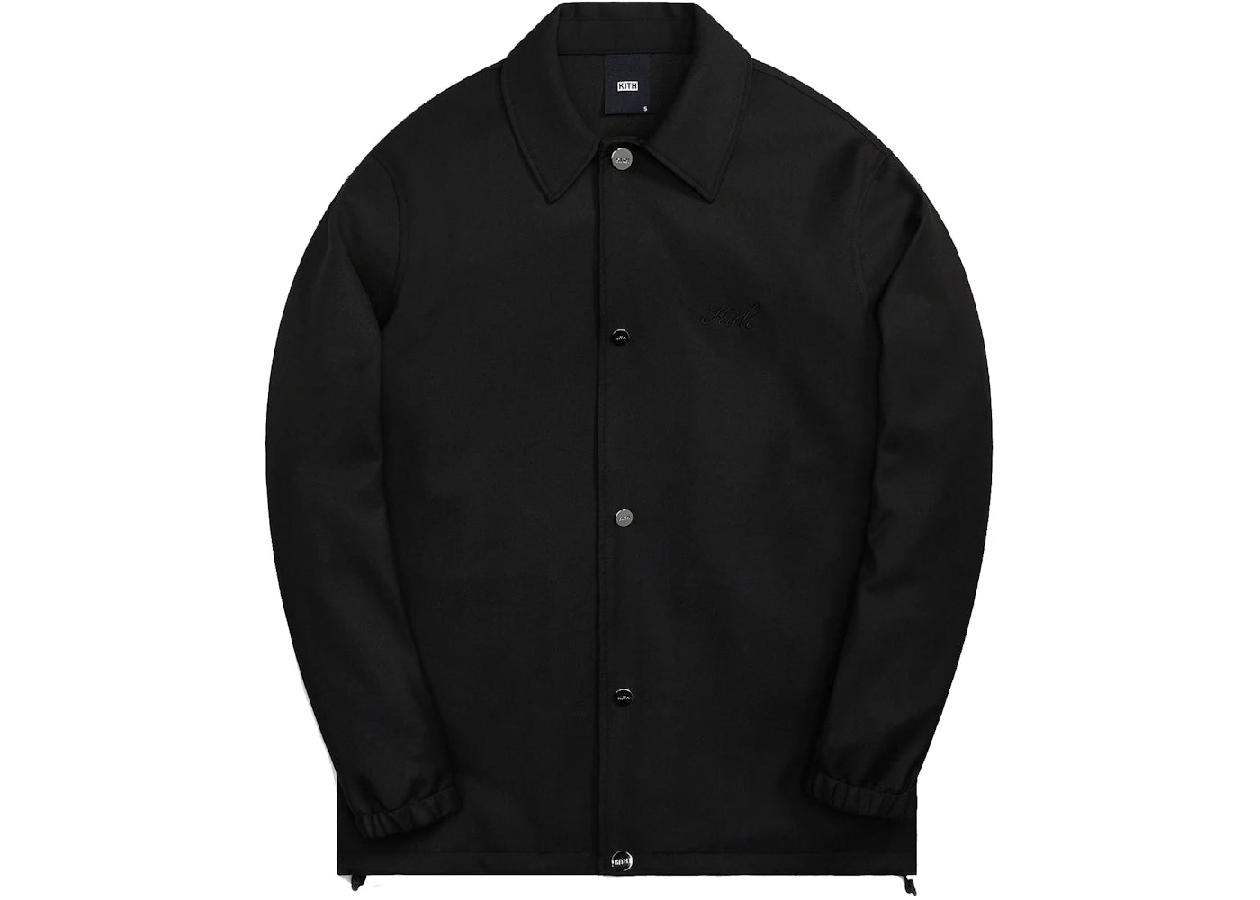 Kith Double Coaches Jacket Black