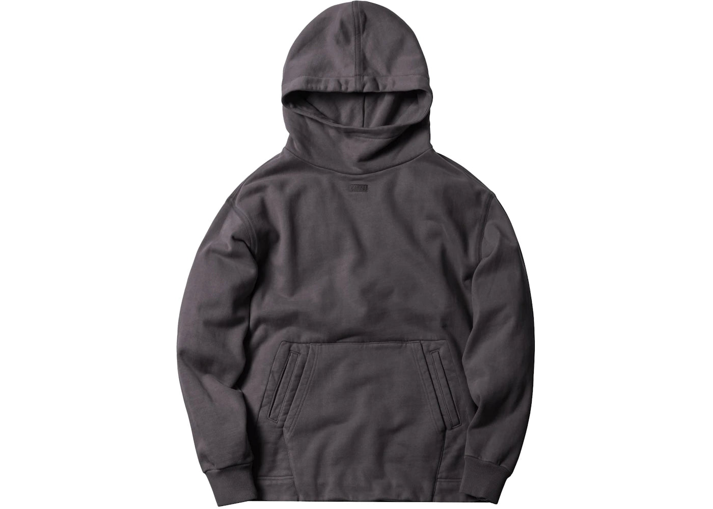 Kith Double Pocket Hoodie Battleship Grey