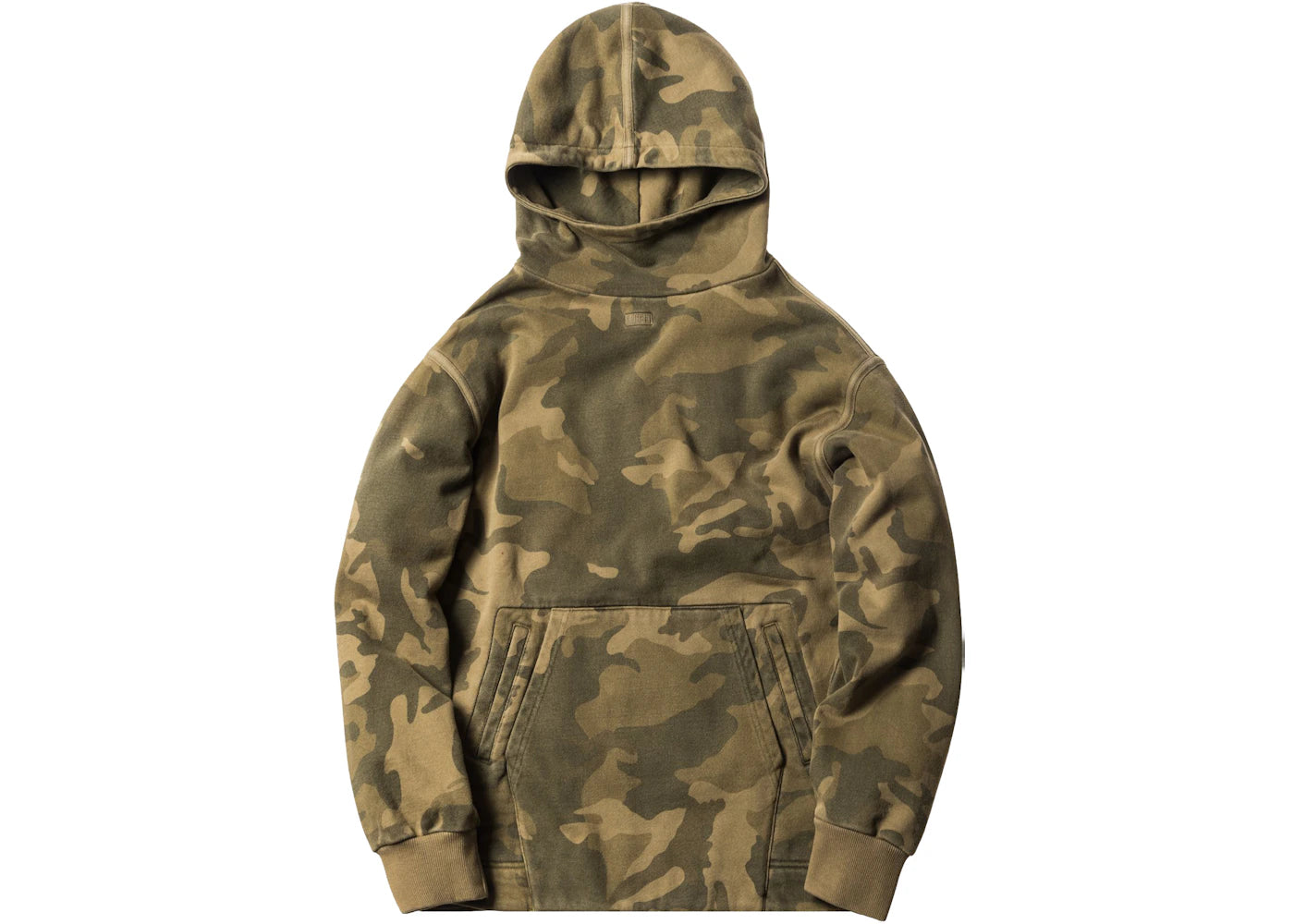 Kith Double Pocket Hoodie Woodland Camo