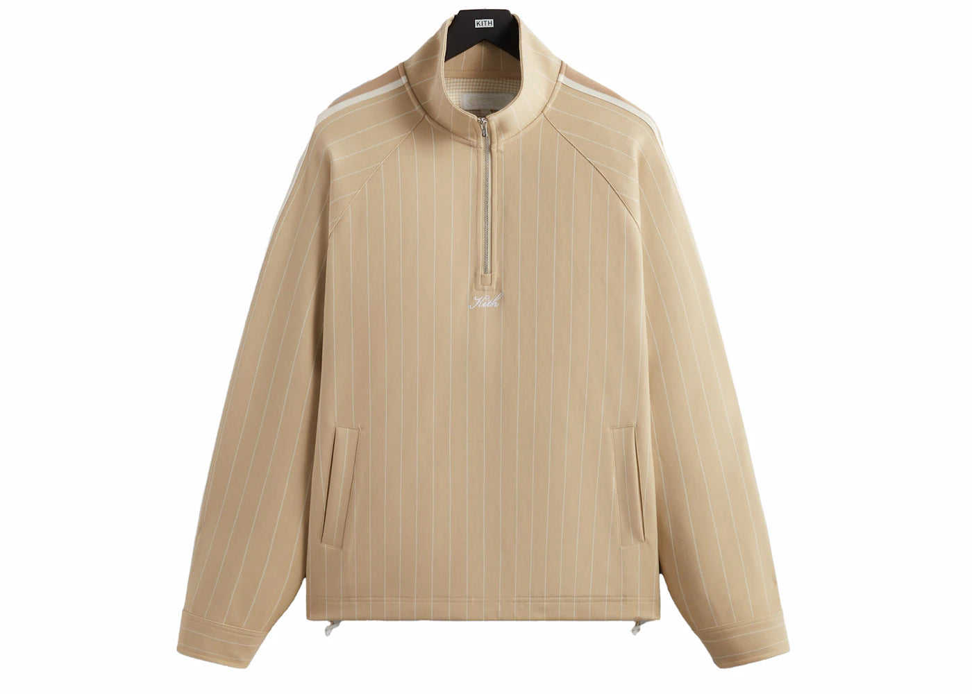 Kith Double Weave Riley Quarter Zip Eternal