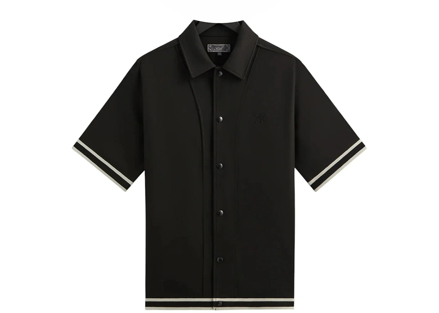 Kith Double Weave Woodpoint Shirt Black