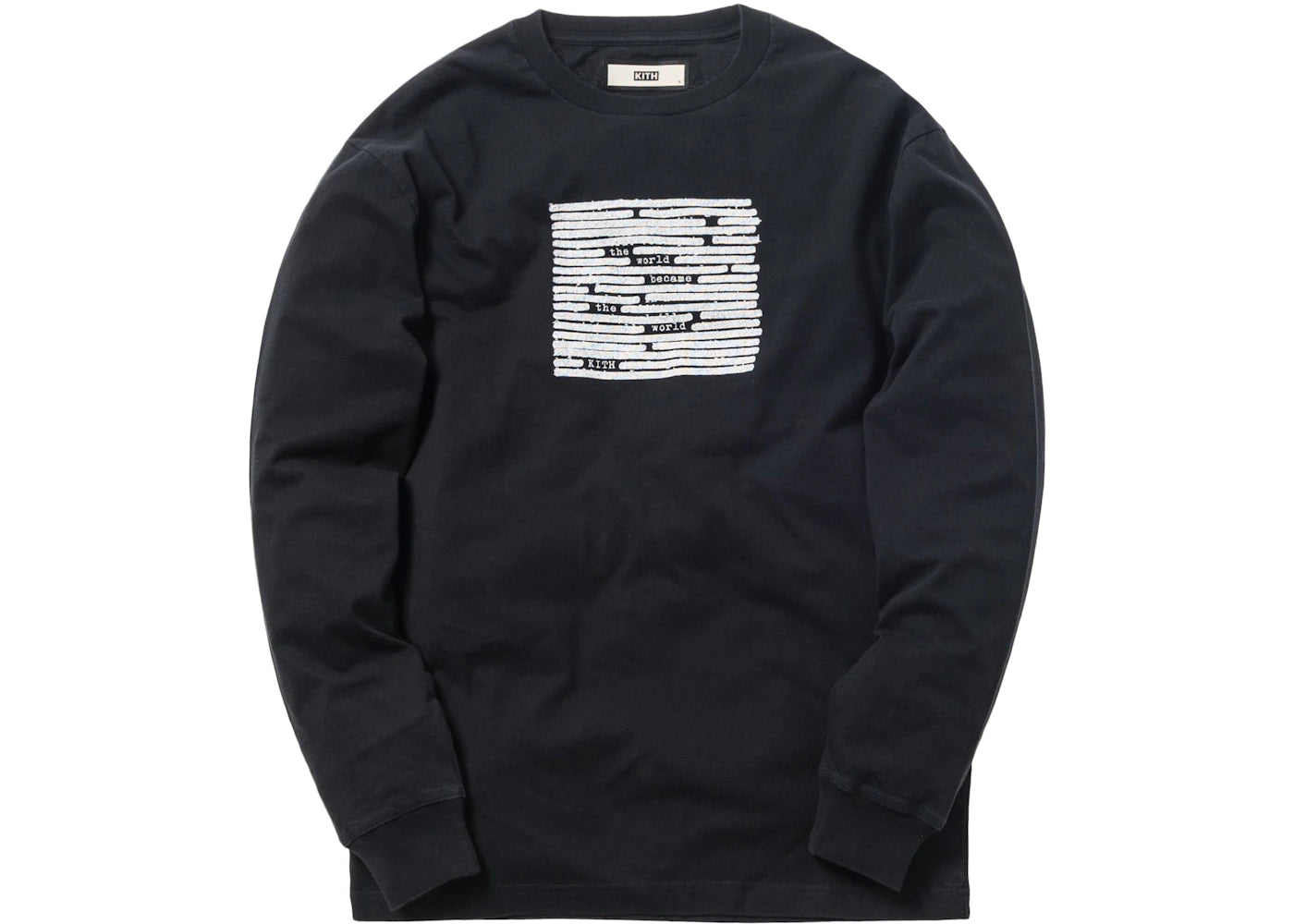 Kith Edits L/S Tee Black